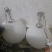 دوعدد لوستر اتاق خواب|لوستر و چراغ آویز|کرمانشاه, |دیوار