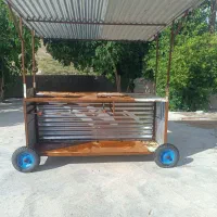 گاری سلف سرویس فلافل وساندویچ