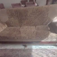 مبل ۶ نفره پارچه با میز پذیرایی و ۶ صندلی ناهارخور|مبلمان خانگی و میز عسلی|پردیس, فاز ۸|دیوار