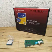 باندل نسل 13 نو h610 + 13100f ram ddr4 با گارانتی