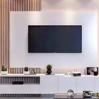 اجرای صفرتا صد کناف کاذب رنگ کابینت تیوی روم|خدمات پیشه و مهارت|بندر ماهشهر, |دیوار