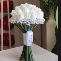 دسته گل عروس|گل مصنوعی|تهران, پرستار|دیوار