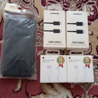 کابل آیفون و کابل تایپ سی اورجینال