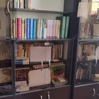 کتابخانه|کتابخانه، شلف، قفسه‌های دیواری|مراغه, |دیوار