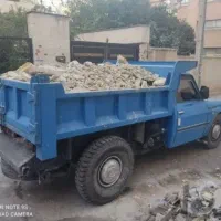 حمل نخاله و مصالح ( نخاله با کارگر )