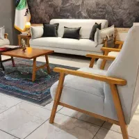 مبل چستر. تمام چوب راش