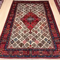 فرش پرده ای میمه اصفهان کرم