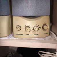 اسپیکر کیفیت صدا عالی دو عدد|قطعات و لوازم جانبی رایانه|کرج, چهارصد دستگاه|دیوار