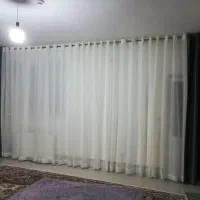 پرده حریر ساده