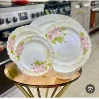 دو سرویس ارکوپال شش نفره لیوسا صورتی