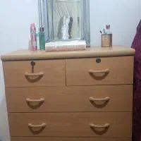 درآور چوبی و آینه|جاکفشی، کمد، دراور|لنگرود, |دیوار