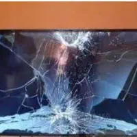 تلوزیون شکسته شمارا خریدارم