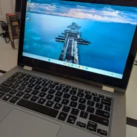 لپتاپ Dell لمسی + تبلت شو + وارداتی تمیز