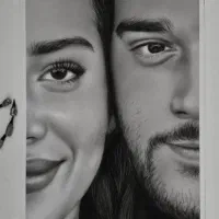 نقاشی چهره|تابلو، نقاشی، عکس|سنندج, |دیوار