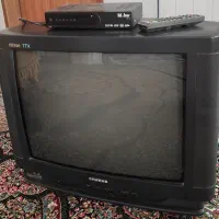 تلویزیون شهاب سالم به همراه دستگاه گیرنده