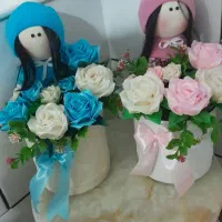 گوی شیشه ای|گل مصنوعی|ساوه, |دیوار