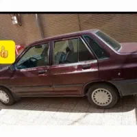 پراید مدل ۸۴.عنابی