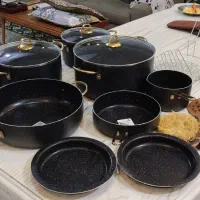 سرویس قابلمه 23پارچه تفلون گرانیت