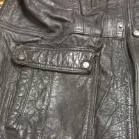 کاپشن چرم اصلی