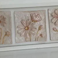 تابلو پولیستربرجسته  طرح گل زیبا