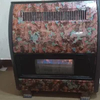 بخاری گازی طرح شومینه