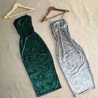 پیراهن مجلسی ماکسی جنس مخمل