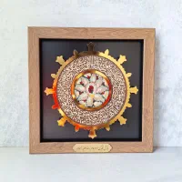 قاب فرش متبرک حرم مطهر امام رضا (ع) طرح صلوات خاصه