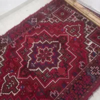 یک جفت فرش چشمه ورزان تازه از دار افتاده|فرش|اهر, |دیوار