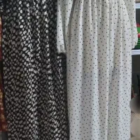 پیراهن نخی بلند حراج آخر