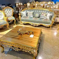مبل گیسو / مبل استیل سلطنتی / مبلمان|مبلمان خانگی و میز عسلی|مشکین‌دشت, |دیوار
