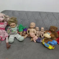 عروسک گوشتی باربی دونه ای ۳۰ تا ۷۰ تومان حراج