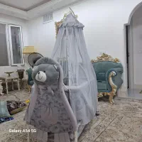 گهواره ای نوزاد در حد نو|اسباب و اثاث بچه|کمیجان, |دیوار