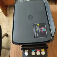 پرینتر hp lnk wireless 415 به همراه دوعدد مانیتور