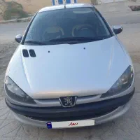 ماشین ۲۰۶ تمیز  بدون رنگ و آفتاب سوختگی مدل ۸۴|خودرو سواری و وانت|یاسوج, |دیوار