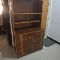 دراور کتابخانه چوبی