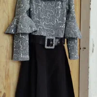 لباس مجلسی و کفش ست دخترانه|لباس|نیشابور, کشتارگاه|دیوار