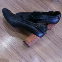 کیف وکفش چرم  زنانه ست