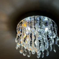 لوستر پذیرایی و آشپزخانه