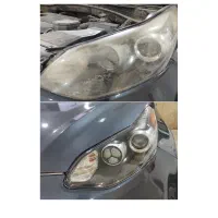 شفاف سازی چراغ تخصصی به صورت UV فابریک