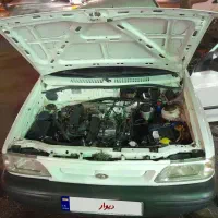 پراید صبا سفید مدل۸۶ کارمندی تک  کم کار سالم|خودرو سواری و وانت|کاشمر, |دیوار