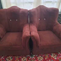 مبل کارکرده خانگی سالم4تیکه وتمیز7نفره نقدی تخفیف|مبلمان خانگی و میز عسلی|آران و بیدگل, |دیوار