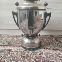 سماور گازی زمردیان و جارو شارژی