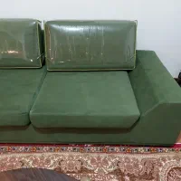 مبل راحتی ۵نفره سالم نو رنگ سبز|مبلمان خانگی و میز عسلی|تهران, نیلوفر|دیوار