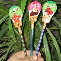 برچسب مقوایی الفبا با مداد گیفت|لوازم التحریر|تهران, افسریه شمالی|دیوار