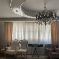 پرده پذیرایی کرپ پتینه