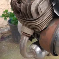 موتور گازی پژو فرانسه|موتورسیکلت|بندر انزلی, باغ زمانی|دیوار