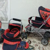 سرویس کالسکه دلیجان روروئک کریر تاب شورتی|اسباب و اثاث بچه|مشهد, طلاب|دیوار