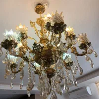 لوستر ۶ شاخه ۱۲ شعله