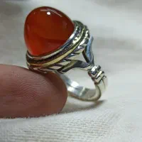 انگشتر ۱۷گرم کار میلاد مراغه سفارشی
