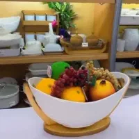 ظرف میوه خوری زیره چوب ۴۰۰ تومان
